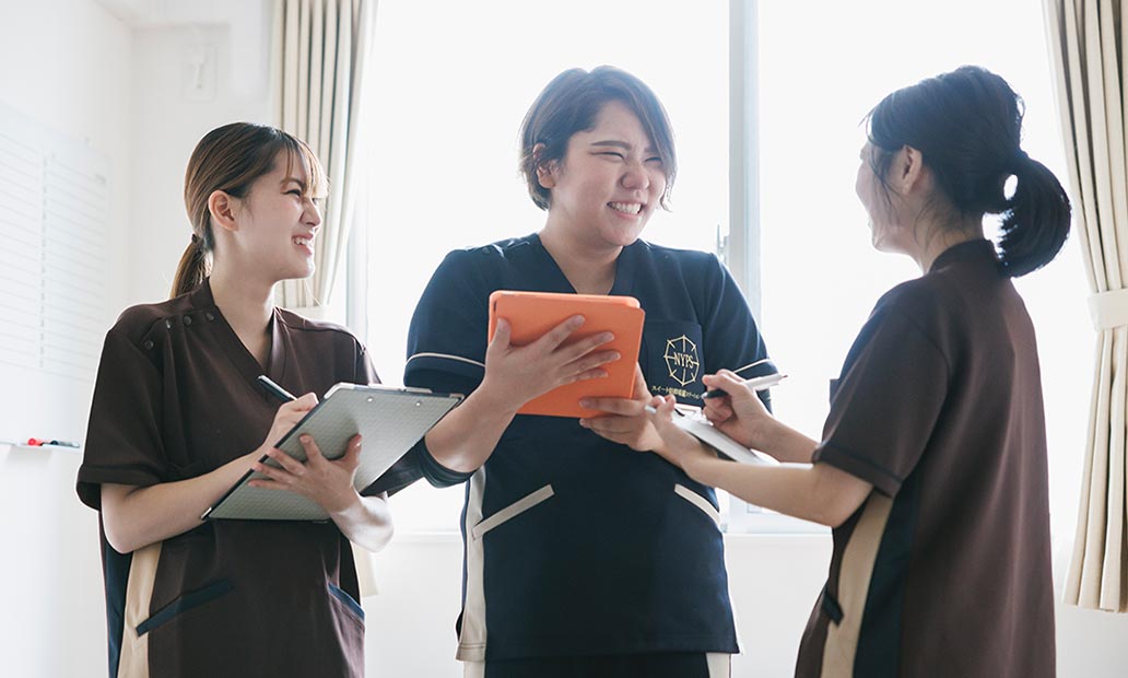 スイートガーデンのスタッフたち