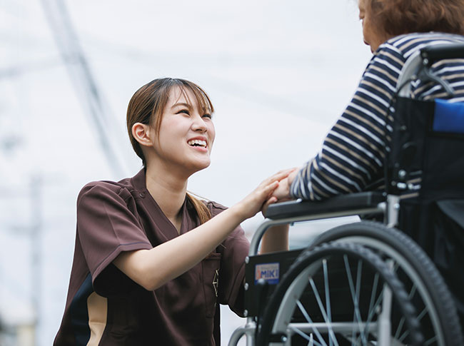 第二新卒の介護スタッフ