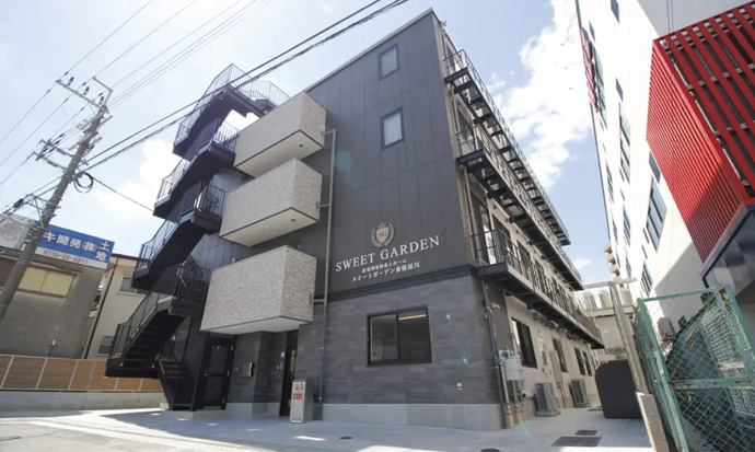 スイートガーデン東寝屋川の外観