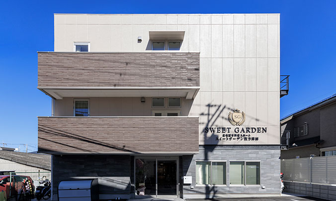 スイートガーデン枚方津田の外観