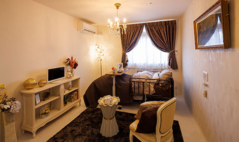 スイートガーデン柏原法善寺駅前の個室